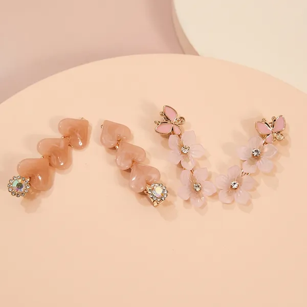 Pink_Decorative_Hair_Clips_For_Wedding_Parties_Stone_And_Pearl_Barrettes_Iridescent_Flower_Petal_Hair_Pins_Pack_Of_4
