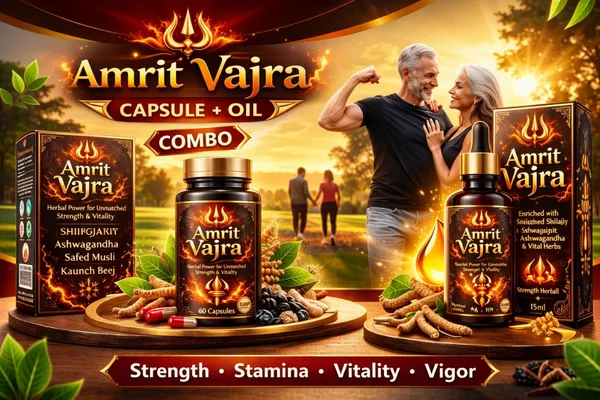Amrit_Vajra_Combo_|_Oil_And_Capsules_|_Pure_And_Natural_|_60_Capsules_|_15_Ml