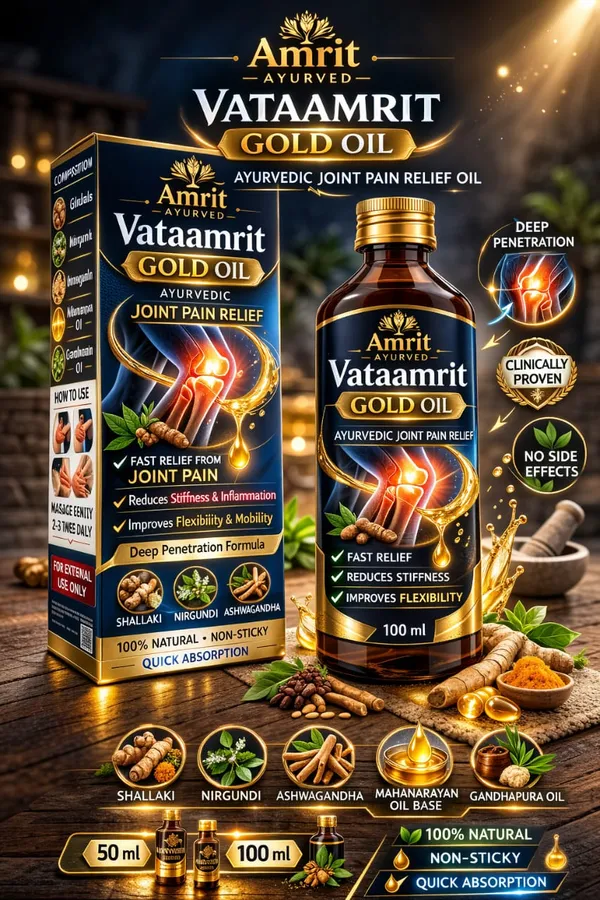 Vataamrit_Gold_Oil_|_Pure_And_Natural_|_100_Ml