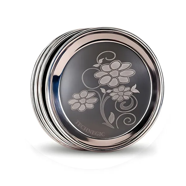 Stainless_Steel_Plate_Set_of_6_|_Heavy_Duty_Dinner_Plates_for_Home_Kitchen_Dining_|_Mirror_Finish_Steel_Thali_for_Daily_Use_|_Rust_Resistant_&_Dishwasher_Safe