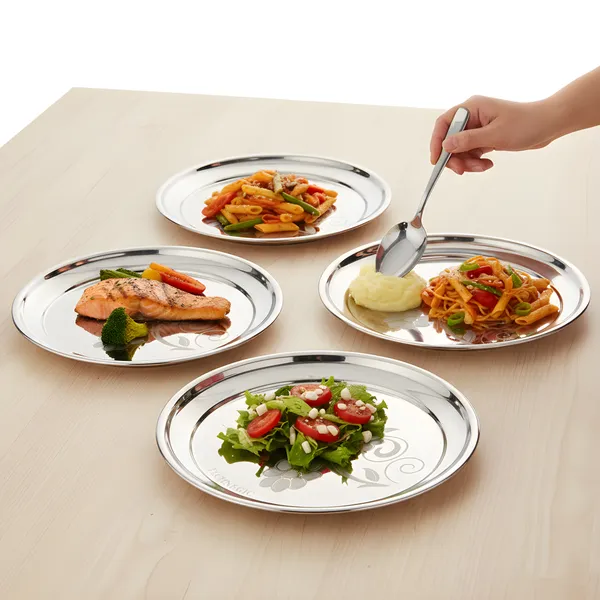 Stainless_Steel_Plate_Set_of_6_|_Heavy_Duty_Dinner_Plates_for_Home_Kitchen_Dining_|_Mirror_Finish_Steel_Thali_for_Daily_Use_|_Rust_Resistant_&_Dishwasher_Safe