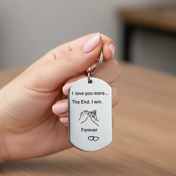 Silver_Stainless_Steel_Funny_Romantic_Key_Chain_For_All