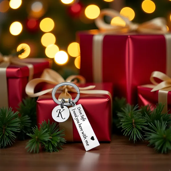 Silver_Stainless_Steel_Drive_Safe_Keychain_With_Initial_Letter_For_All