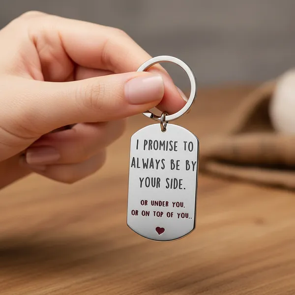 Silver_Stainless_Steel_Funny_Romantic_Key_Chain_For_All