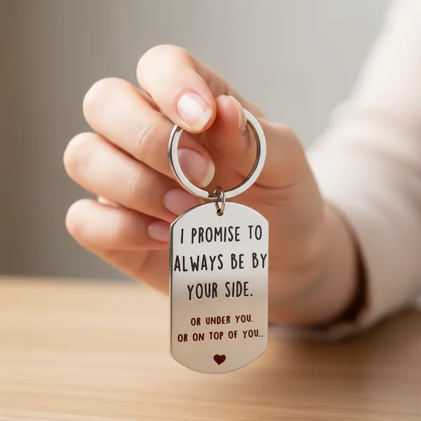 Silver_Stainless_Steel_Funny_Romantic_Key_Chain_For_All