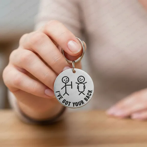Silver_Stainless_Steel_Funny_Romantic_Key_Chain_For_All