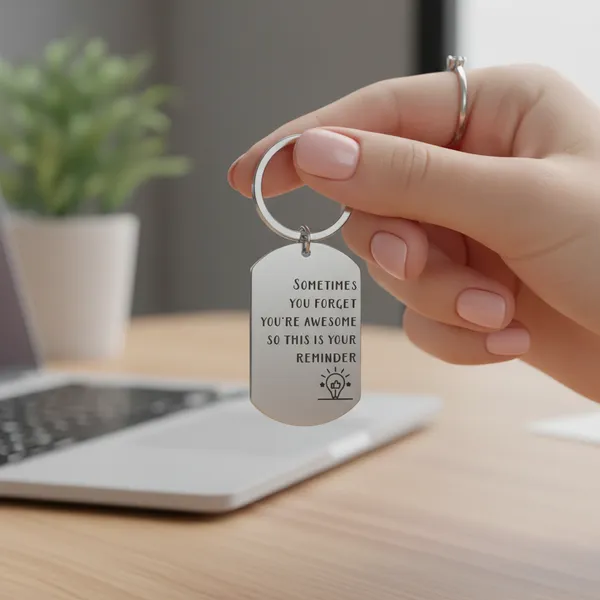 Silver_Stainless_Steel_Motivational_Engraved_Key_Chain_For_All