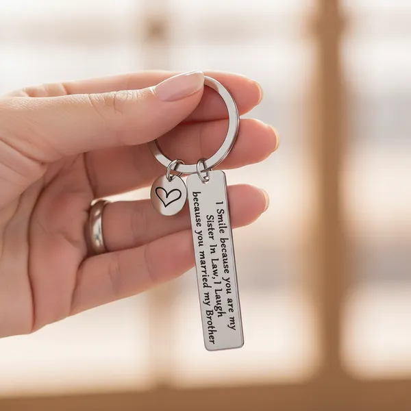 Silver_Stainless_Steel_Engraved_Key_Chain_For_All