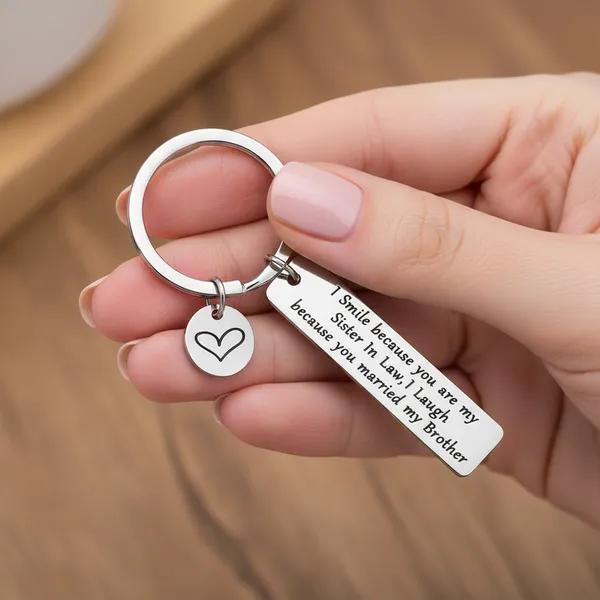 Silver_Stainless_Steel_Engraved_Key_Chain_For_All