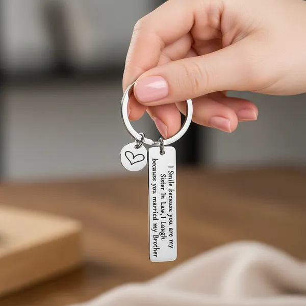 Silver_Stainless_Steel_Engraved_Key_Chain_For_All