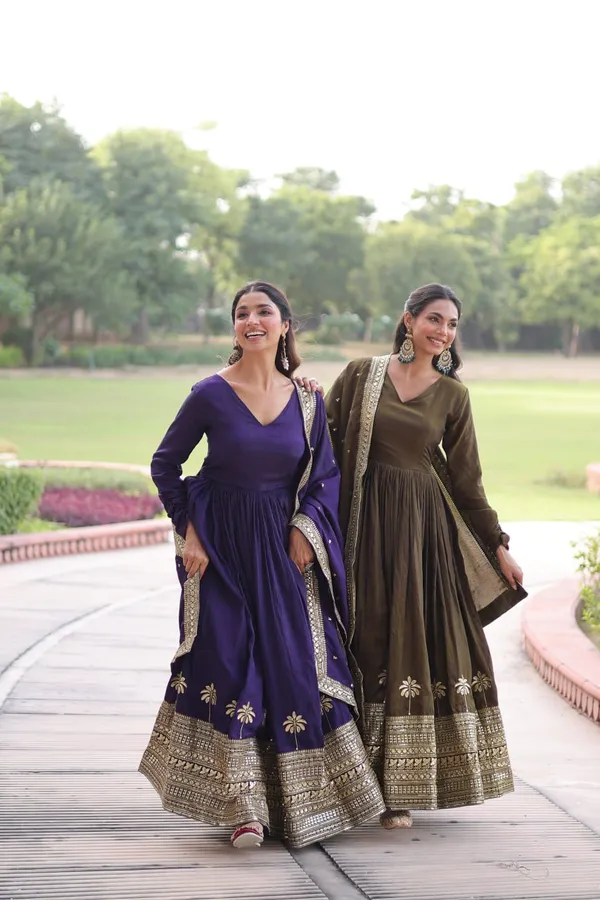 Blue_Elegant_Ethnic_Anarkali_Gown_With_Dupatta_For_Women