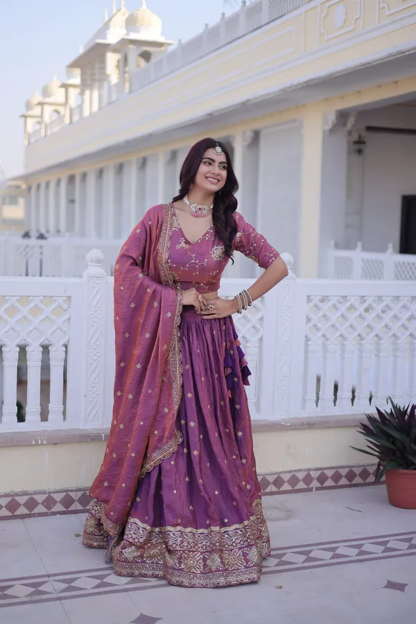 Pink_Embroidered_Silk_Lehenga_Choli_Set_With_Dupatta_Traditional_Indian_Ethnic_Wear_For_Women