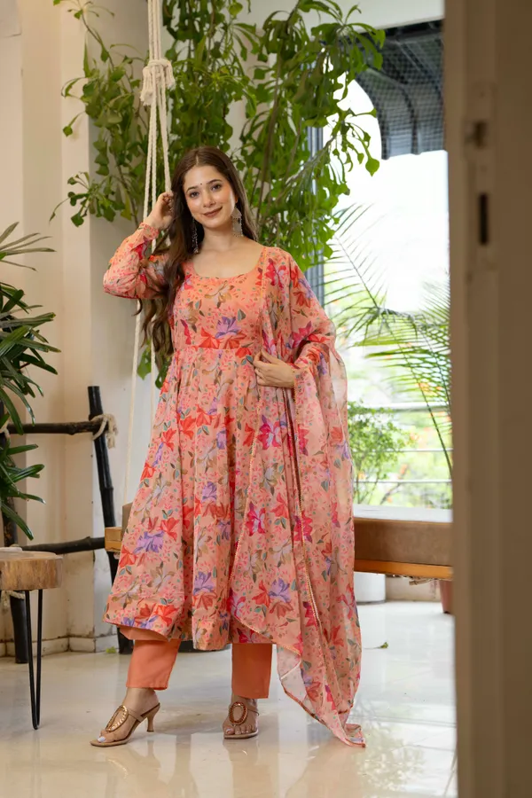 Multicolor_Ethnic_Wear_Kurta_Pajama_With_Dupatta_For_Women