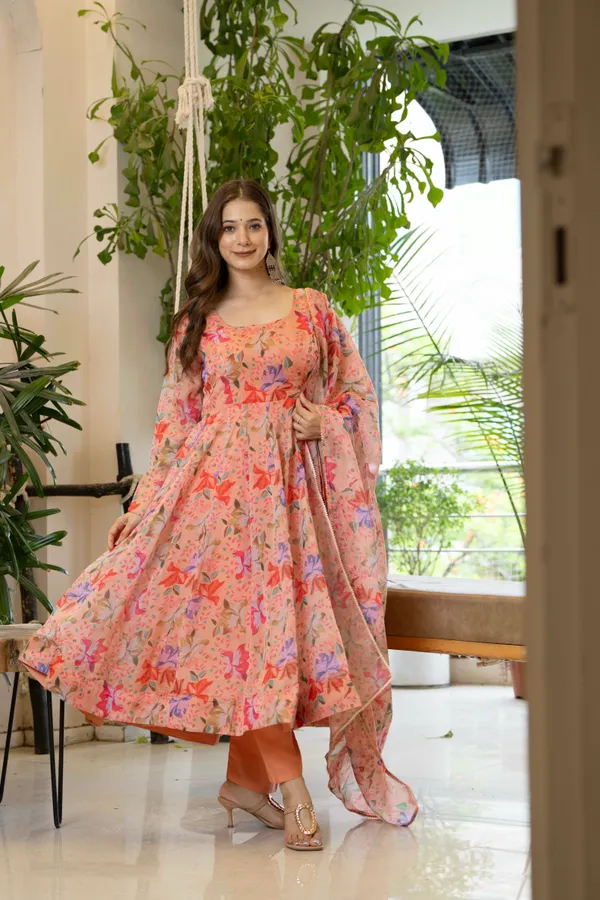 Multicolor_Ethnic_Wear_Kurta_Pajama_With_Dupatta_For_Women
