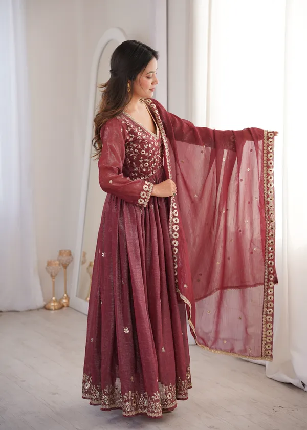 Pink_Elegant_Embroidered_Anarkali_Suit_Set_With_Dupatta_For_Women