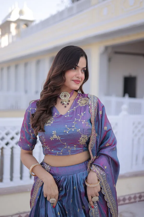 Pink_Embroidered_Silk_Lehenga_Choli_Set_With_Dupatta_Traditional_Indian_Ethnic_Wear_For_Women