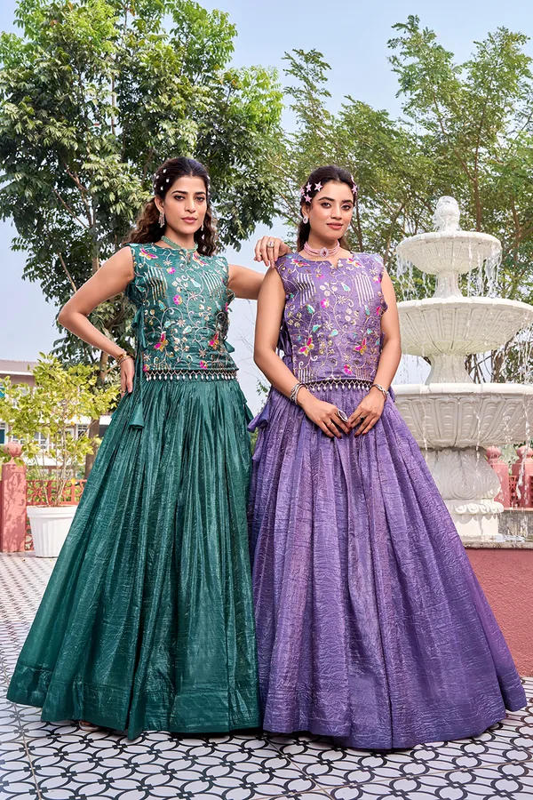 Multicolor_Ethnic_Wear_Kurta_Pajama_With_Dupatta_For_Women_Pack_of_2