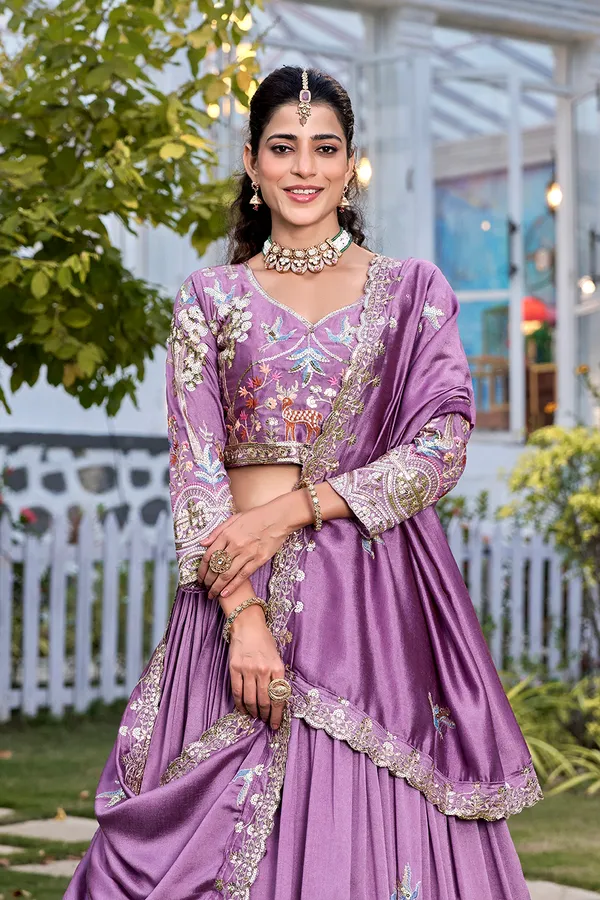 Pink_And_Lavender_Ethnic_Wear_Kurta_Pajama_With_Dupatta_For_Women_Pack_Of_2