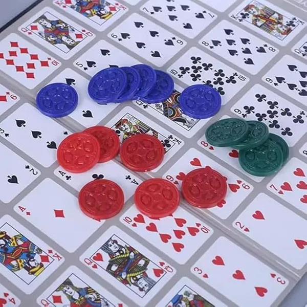 Jumbo_Sequence_Board_Game_|_Strategic_Game_with_22.5"X_27"_Inches_Hard_Playing_Board_not_Mat_for_Kids_and_Adults,_Family_Board_Games_with_Different_strategies_with_Different_mindsets_Age_8+