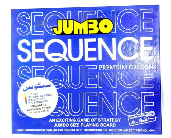 Jumbo_Sequence_Board_Game_|_Strategic_Game_with_22.5"X_27"_Inches_Hard_Playing_Board_not_Mat_for_Kids_and_Adults,_Family_Board_Games_with_Different_strategies_with_Different_mindsets_Age_8+