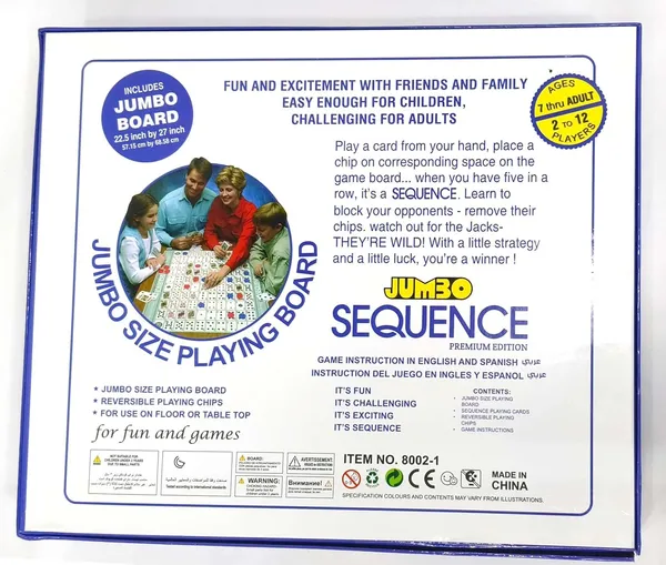Jumbo_Sequence_Board_Game_|_Strategic_Game_with_22.5"X_27"_Inches_Hard_Playing_Board_not_Mat_for_Kids_and_Adults,_Family_Board_Games_with_Different_strategies_with_Different_mindsets_Age_8+
