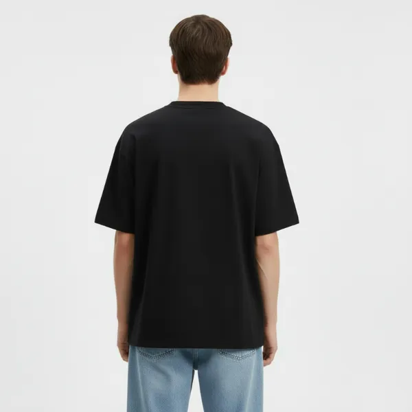 Code_Breaker_Streetwear_Black_French_Terry_Cotton_Oversized_T-Shirt_For_Men