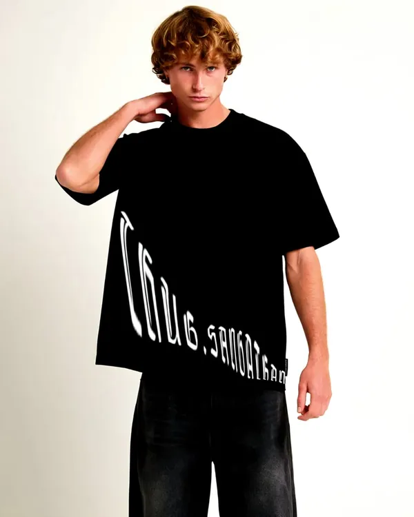 Want_Some_Candy_Black_French_Terry_Cotton_Oversized_T-Shirt_For_Men