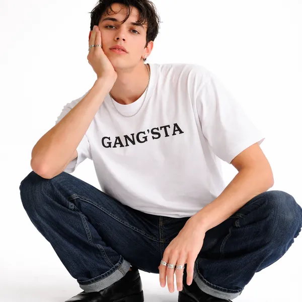 Gangsta_Paradise_Front_And_Back_White_French_Terry_Cotton_Oversized_T-Shirt_For_Men