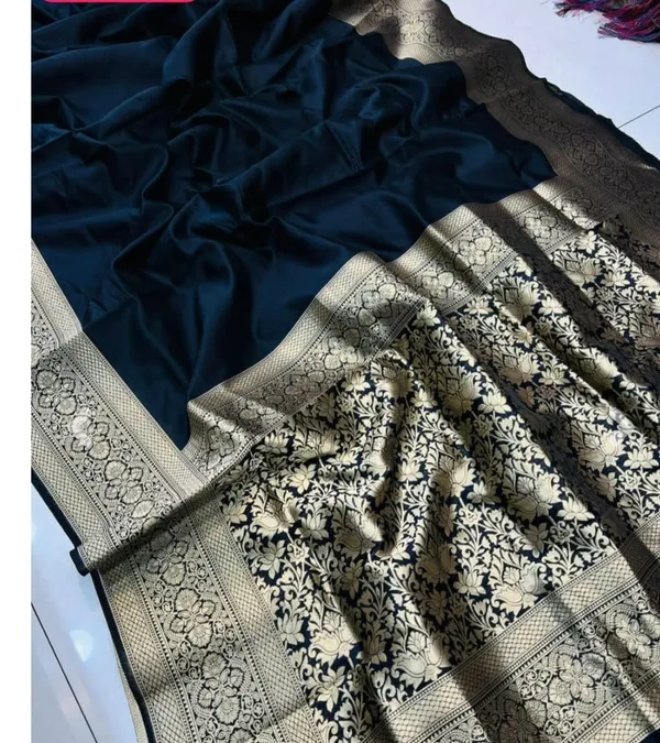 Blue_Kancipura_Saree_For_Women
