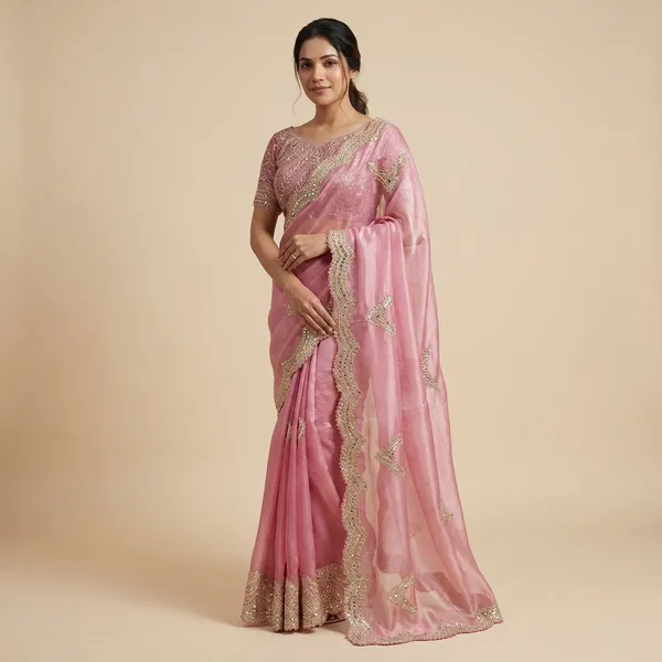 Baby_Pink_Jimmy_Choo_Fabric_Saree_For_Women