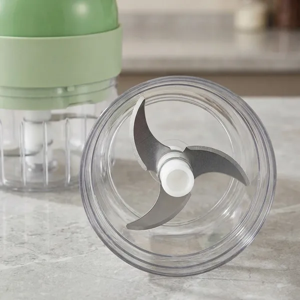 White_4_In_1_Electric_Vegetable_Chopper_For_Home_Cooks_And_Health-Conscious_Families