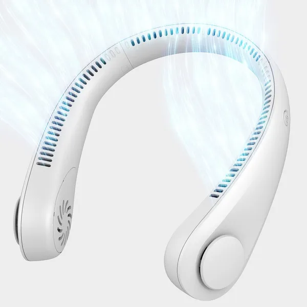 Abs_Plastic_Hands-Free_Wearable_Neck_Fan