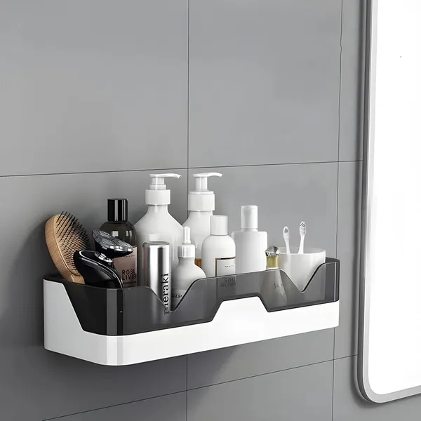 Wall_Mounted_Self_Adhesive_Plastic_Storage_Shelf