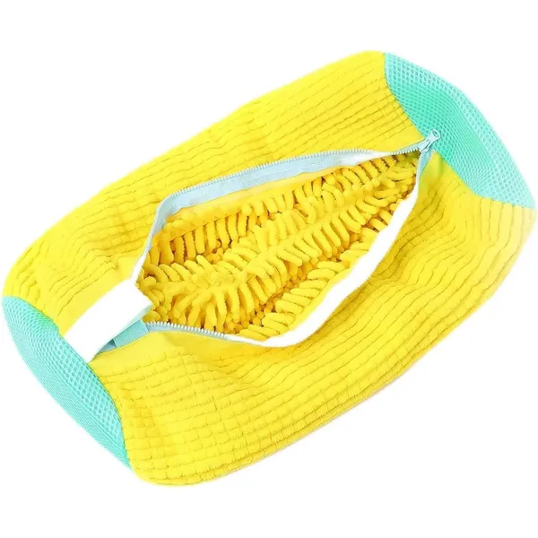 Shoe_Washing_Bag_With_Microfiber_Chenille_Lining_Zipper