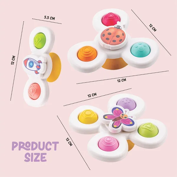 White_Baby_Spinner_Sensory_Suction_Spin_Toy_Set_(Pack_Of_3)