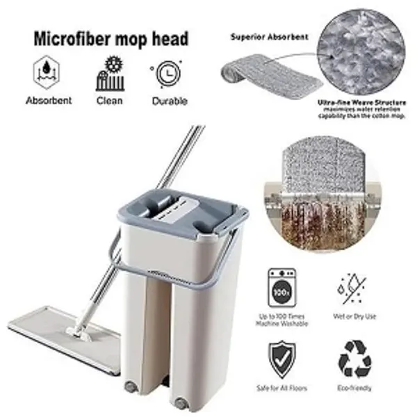 Scratch_Cleaning_Mop_Set_with_12L_Folding_Bucket,_Hands-Free_Self-Squeezing_System,_Micro_Fiber_Mopheads