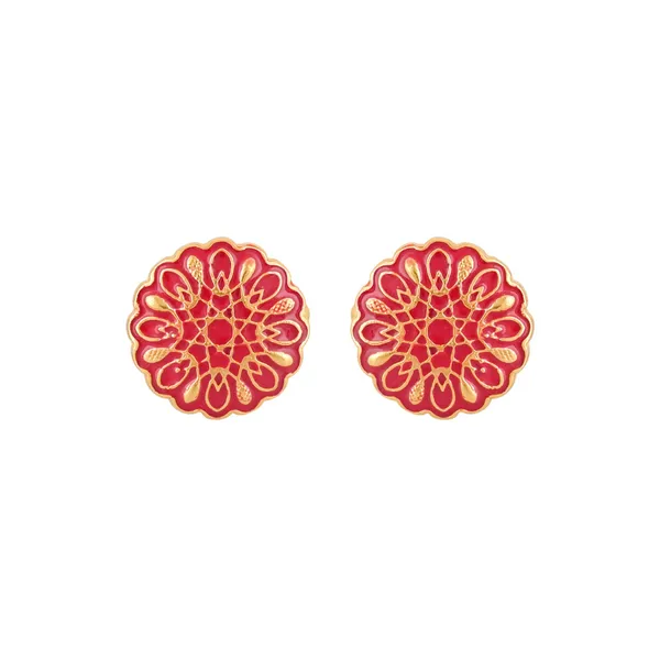 Crimson_Florenza_Cufflinks