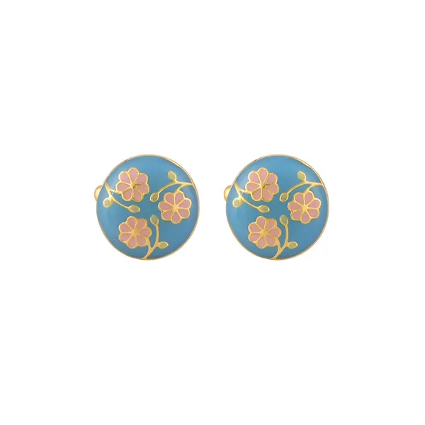 Flower_Embellished_Cufflinks