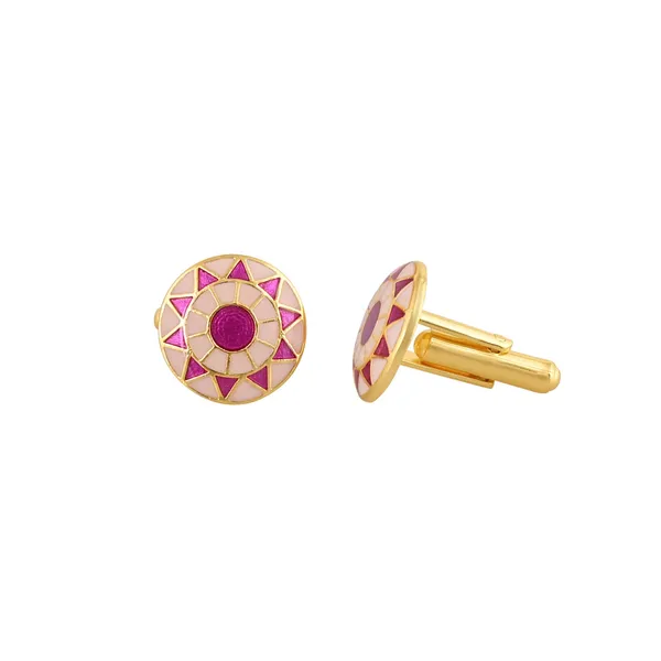 Maharani_Rosette_Cufflinks