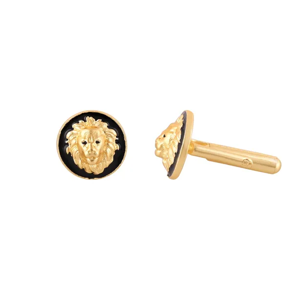 Obsidian_Lion_Cufflinks