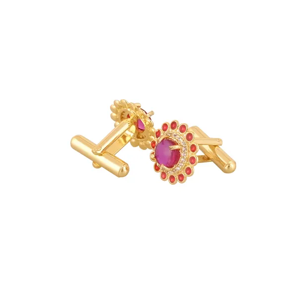 Royal_Ruby_Halo_Cufflinks