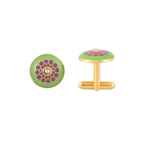 Regal_Green_Blossom_Cufflinks