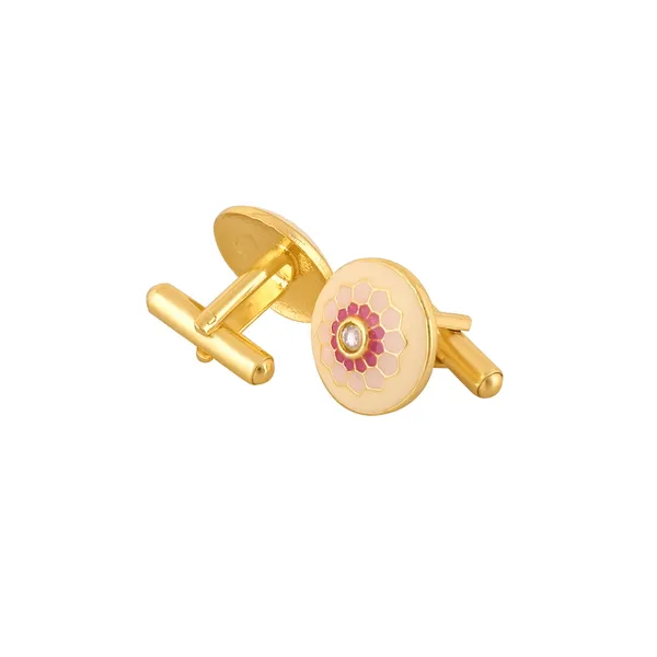 Blush_Petal_Crest_Cufflinks