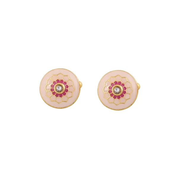 Blush_Petal_Crest_Cufflinks