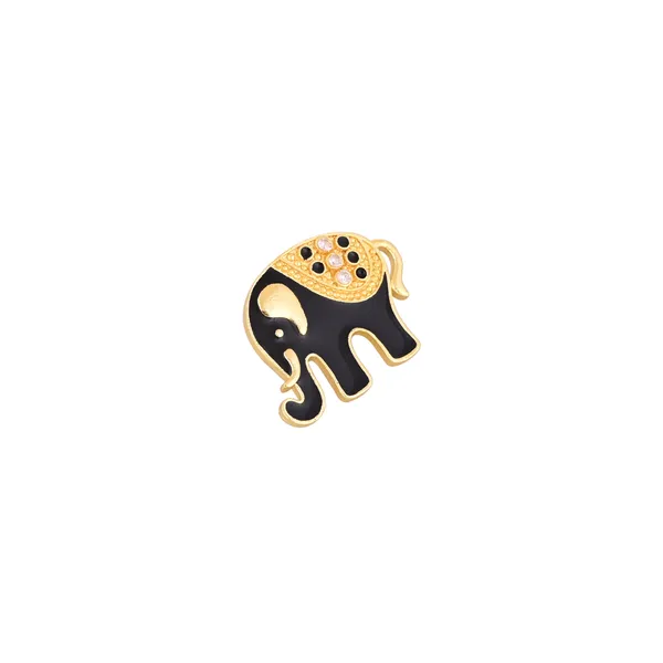 Black_and_Gold_Elephant_Brooch