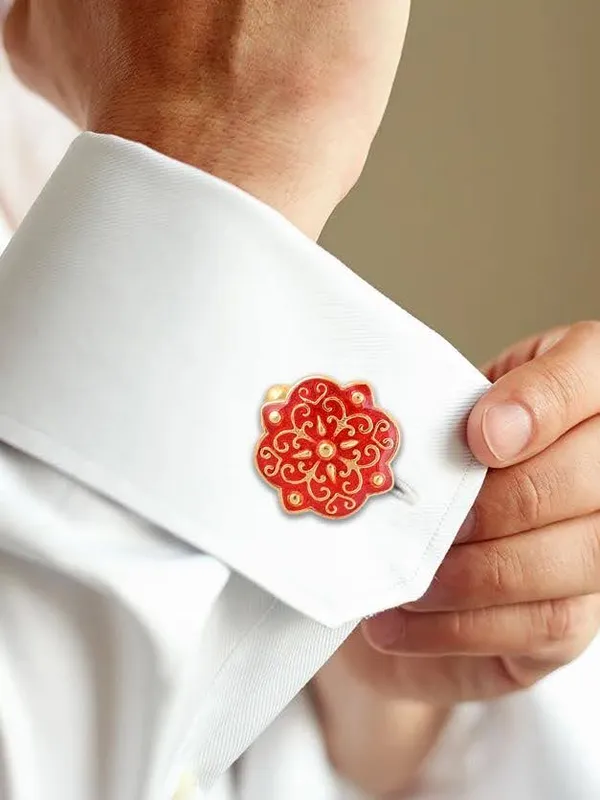 Sovereign_Red_Regal_Cufflinks