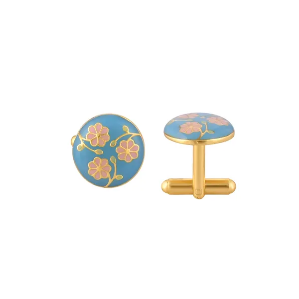 Flower_Embellished_Cufflinks