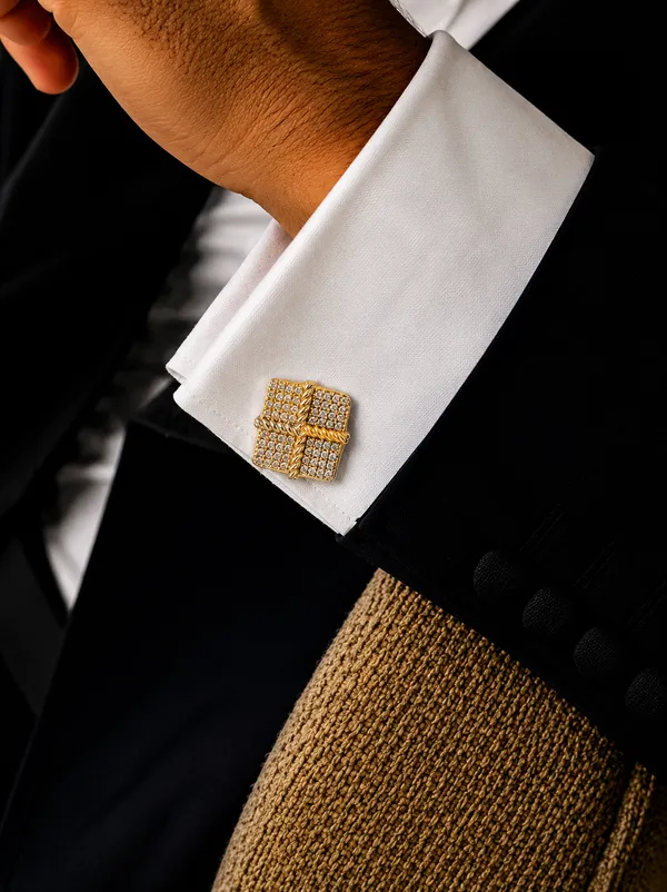 All_Diamond_Cufflink