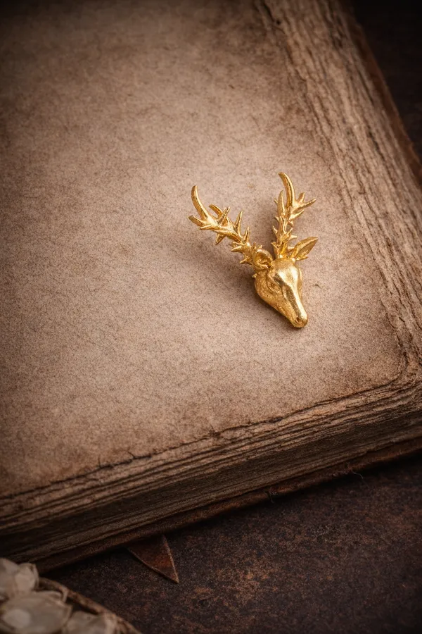 Barasingha_Brooch