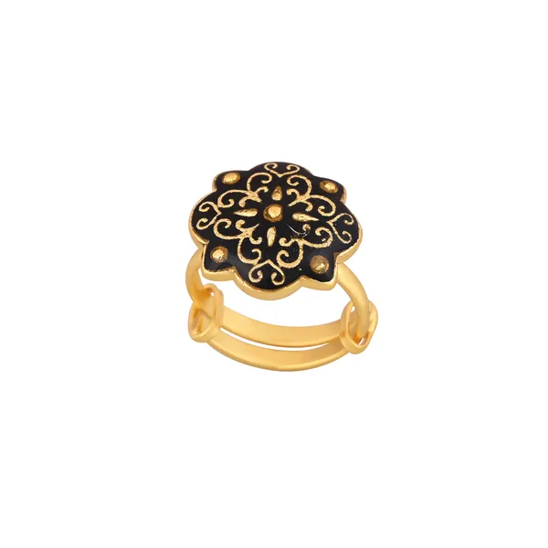 Black_floral_Ring